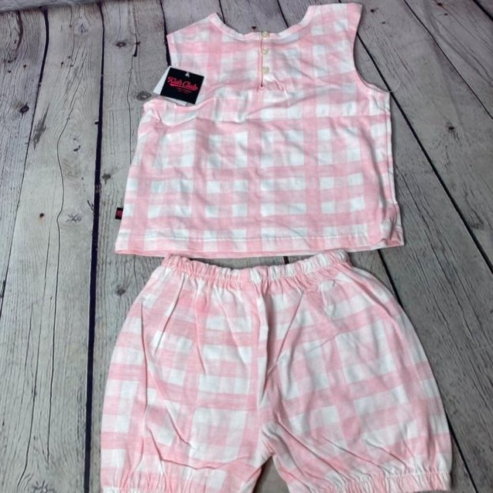 Kids Clubs Matching Sets in Pink